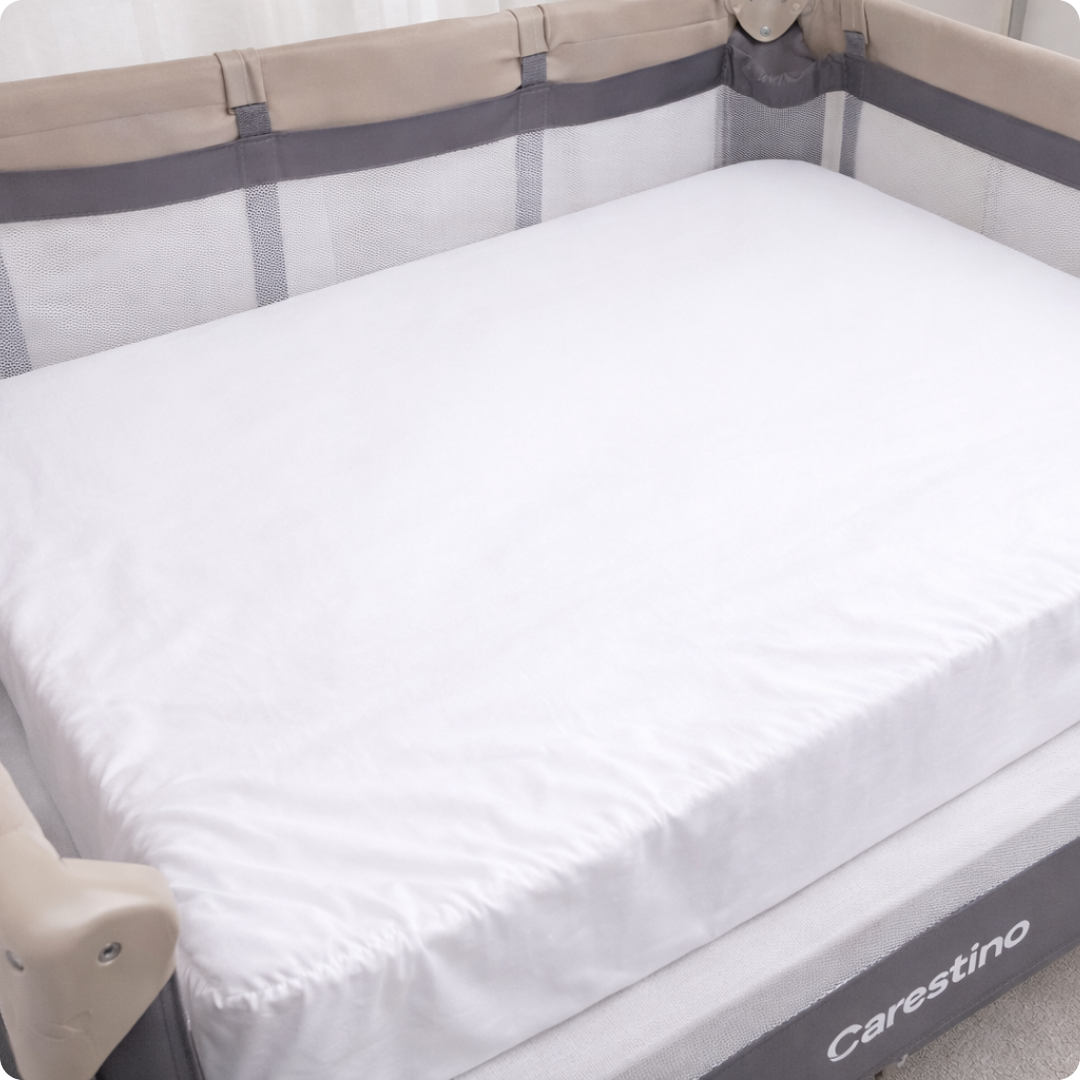 Sábana con Goma Ajustable para Cuna Corral